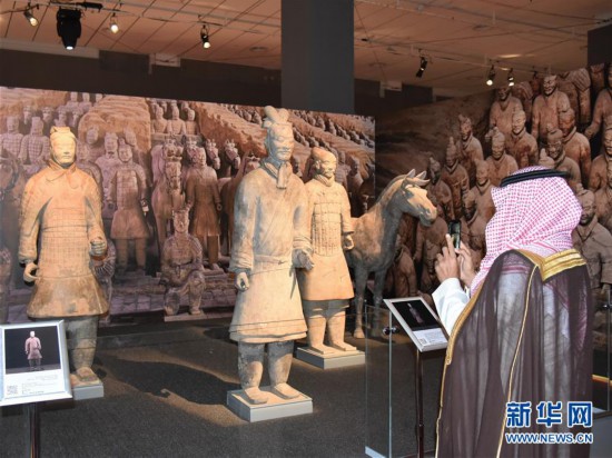 （国际）（1）“华夏瑰宝”大型中国文物展在沙特开幕