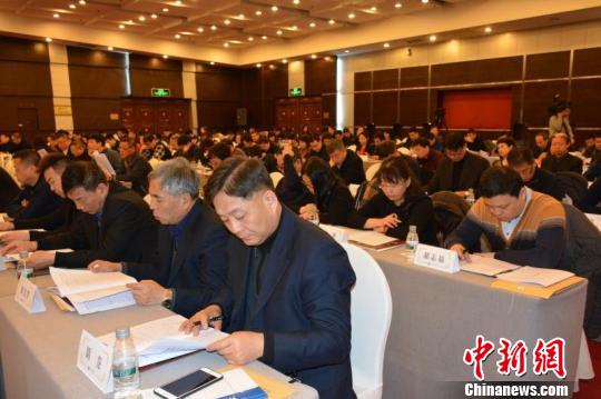23日，2019年黑龙江省文化和旅游工作会议启动。　刘锡菊 摄